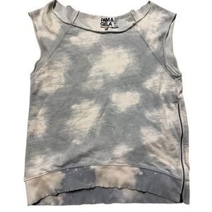 Pam & Gela tie dye muscle tee